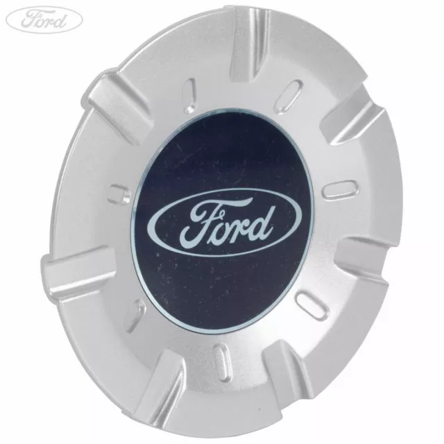 Genuine Ford Fiesta Mk6 Fusion 15" Alloy Wheel Centre Cap Silver Blue x1 1320899