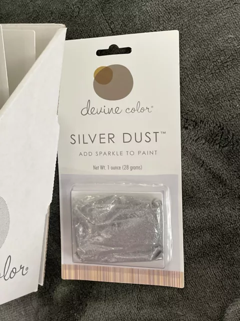 Devine Color - Silver Dust *Paint Sparkle Glitter Additive*