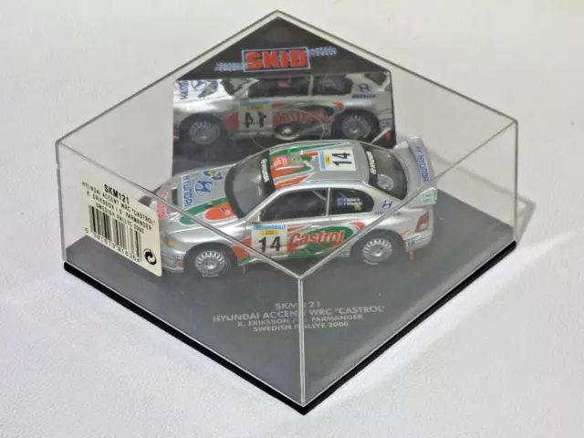 HYUNDAI ACCENT WRC Castrol Swedish K.Eriksson Toy Car Rally
