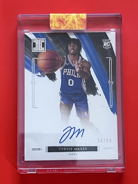 グッドふとんマーク取得 Tyrese Maxey RC auto /99シリ 未開封
