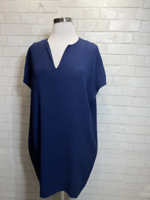 DVF Diane Von Furstenberg Kora Shift Dress XS Blue NEW NWT $398