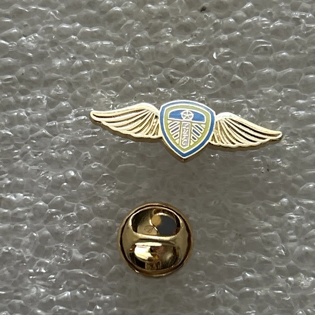 Insigne émaillé Leeds United – Très Rare, Pour Supporter Fan Collection