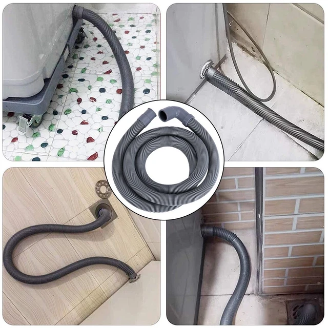 Tubo di Scarico Lavatrice Universale flessibile 2,5 mt