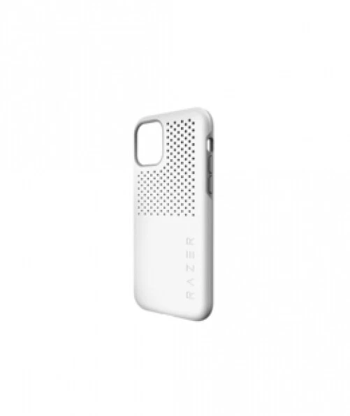 Razer Arctech - Custodia per iPhone, Silicone, iPhone 11 Pro Max, Bianco (Mercury/White
