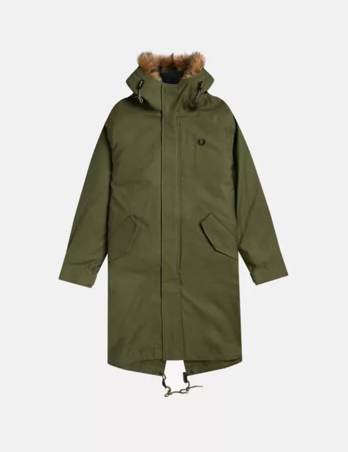 FRED PERRY FISHTAIL parka 26.00 PicClick UK
