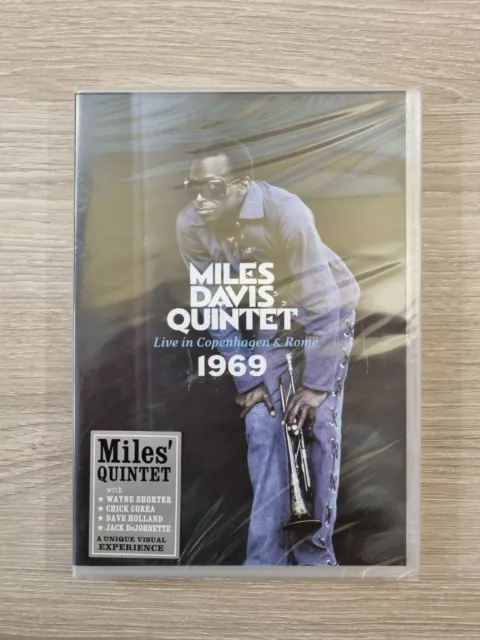 DVD - MILES DAVIS QUINTET - Live in Copenhagen & Rome 1969 - NEUF SOUS BLISTER
