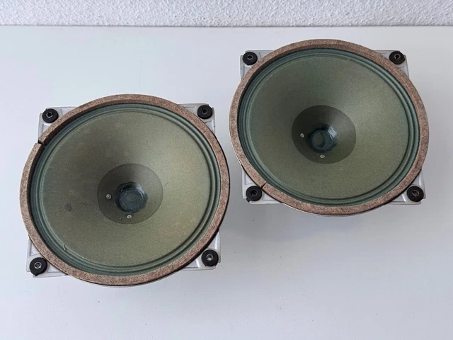 Lot De 2 Enceintes Grundig Boîte 5600 - Vintage - Pour Pièces Détachées / Défectueux