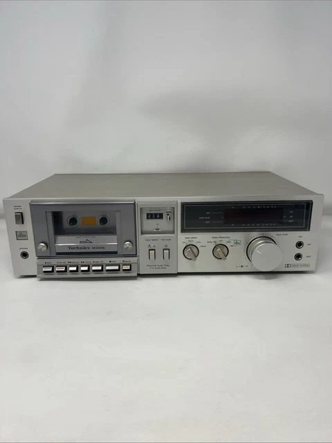 TECHNICS RS-M13 STEREO Cassette Deck DOLBY SYSTEM Silver AC100V 50/60Hz 10W EUR 206,33 - FR