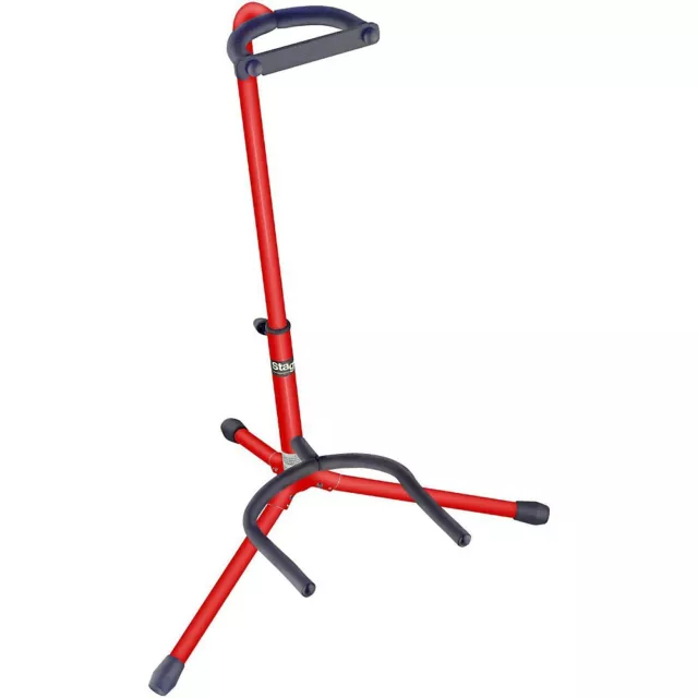 Stagg Tripod Guitar Stand Red