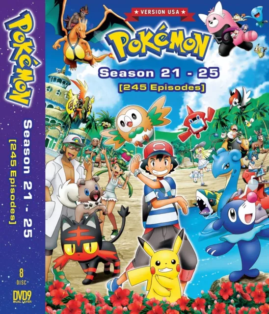 DVD ANIME POKEMON XY & Z Vol.1-49 End Region All English Subtitle