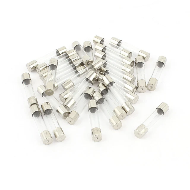30pcs fusion rapide agit rapidement bas puissance coupure fusible 6x30mm 5A 250V