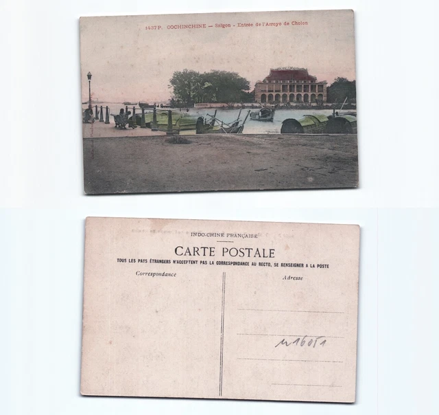 (n16051)   Saigon   Ansichtskarte Indochina (französisch)