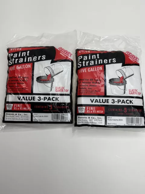 ABN Paint Strainer Bag 5 Gallon Paint Filter 40pk - Nylon Mesh for 5 Gal  Bucket