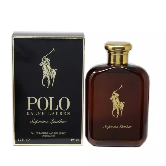 Ralph Lauren Polo Supreme Leather Eau De Parfum Natural Spray 125 Ml/4.2 Fl.oz.