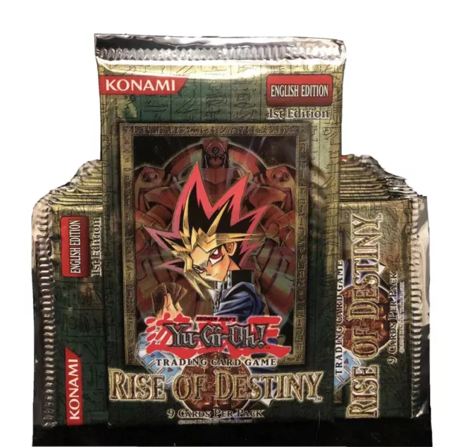 YuGiOh Rise Of Destiny First Edition Loose Booster Box 24 Packs