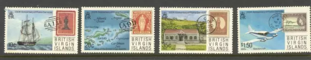 British Virgin Islands 1987 SG 662-5 Postal Services Bicentenary MNH