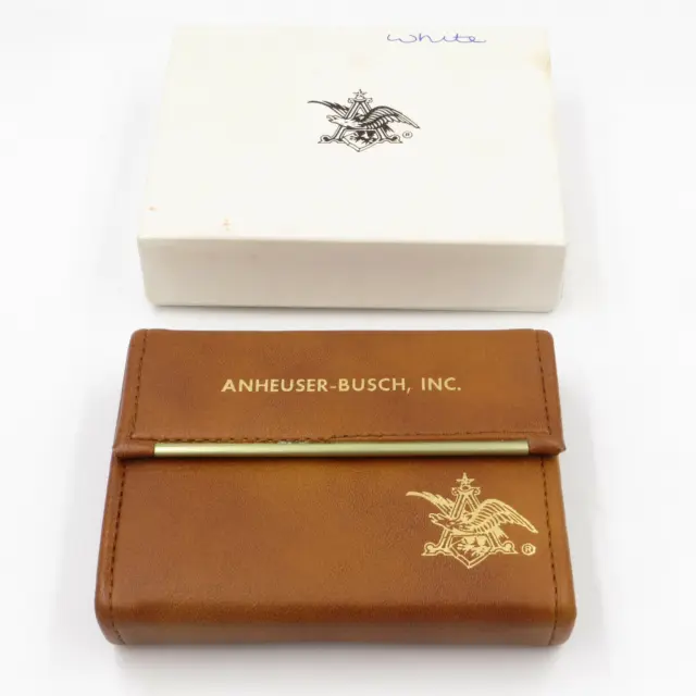Anheuser-Busch 1981 Sales Convention Pen Paper Double Deck Card Set NiB