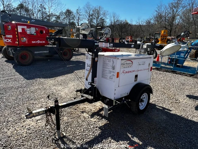 2014 Magnum MLT3060K S/A Towable Light Tower Generator Kubota bidadoo