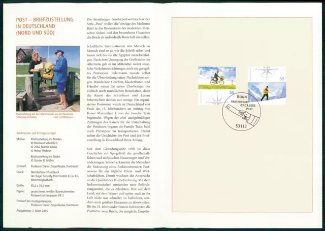 Germany Folder 2005/09 Postman Mailman Cycling Bicycle