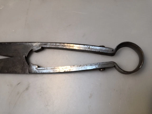 Paire De Ciseaux Anciens Pour Tonte De Mouton - Portugal - Longueur 25 Cm - Acier