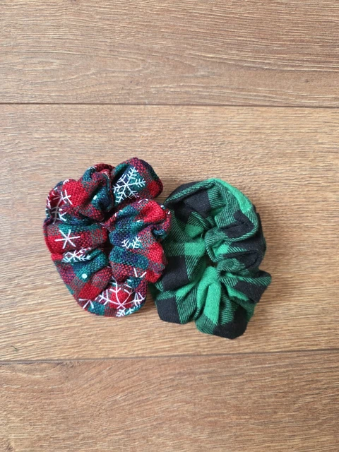 Lot de 3 chouchous de Noël | Cadeau de fête pour bas de Noël