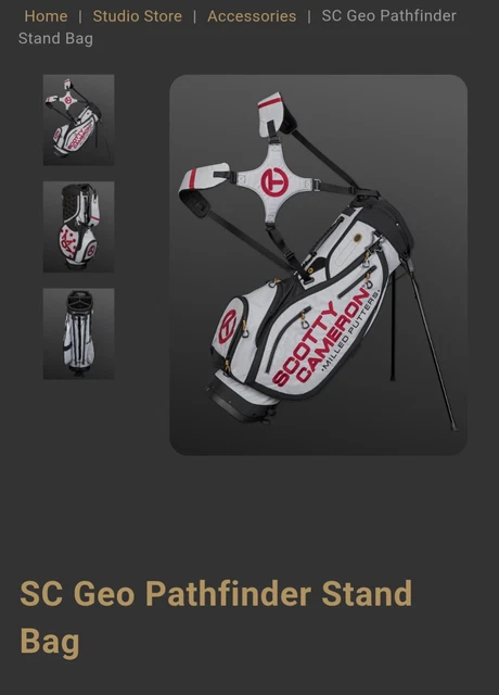 スコッティ・キャメロン SC Geo Pathfinder Stand Bag WIZARD 【公式通販】