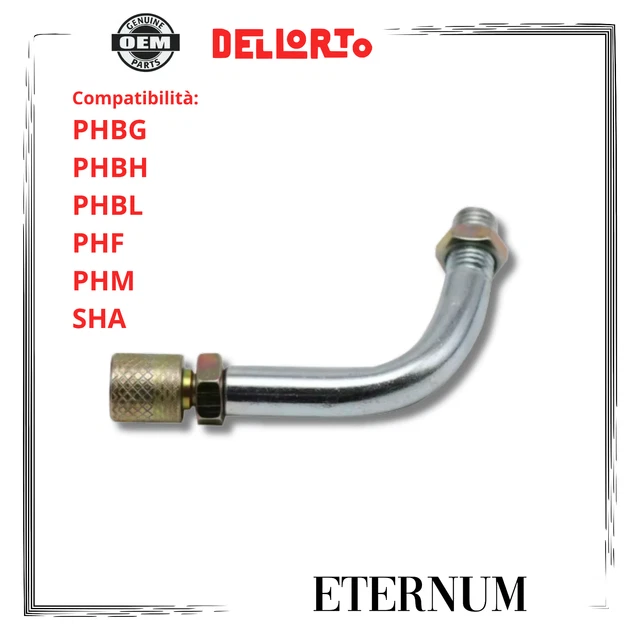 Curva 90° Per Carburatore, Cavo Acceleratore, Per Carburatori PHBG, PHBH, PHBL, PHF, PHM - Dell'Orto - Foto 5
