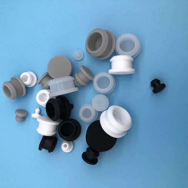SILICONE RUBBER SNAPON Hole Plug Blanking End Cap Tube Insert Bung