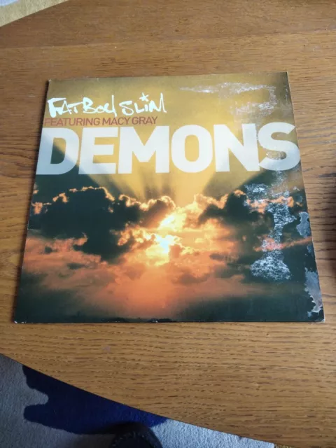 Fatboy Slim Featuring Macy Gray ‎– Demons 12"  Vinyl