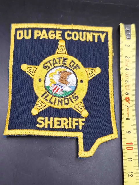 Du Page County Sheriff State of Illinois Polizei Police US Patch Ärmelabzeichen