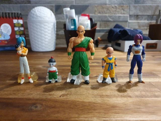 5 Figurine dragon Ball Dbz Bandai Gashapon Hg  Bulma Tchaoz  Krilin Trunk Ten...