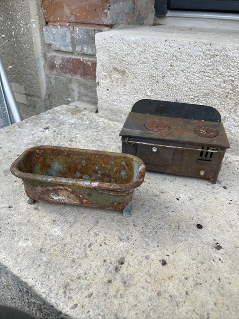 Jouet Ancien Cuisinière Fourneau Modèle JEP pour Poupée | UK
