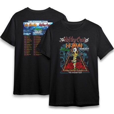 STADIUM TOUR 2022 The Black Hearts Poison Music Concert Gift Fans Unisex T-Shirt $23.75 - PicClick