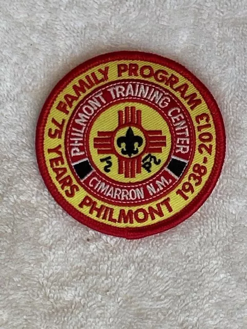 Boy Scout Philmont Training Center - 2013/75 Year Family Program Patch