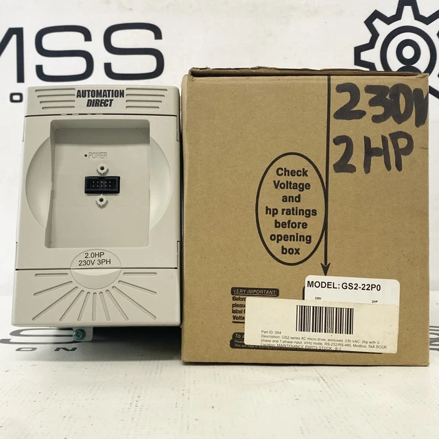 Automation Direct GS2-22P0 GS2 Serie AC Guida Imbarazzo Da USA