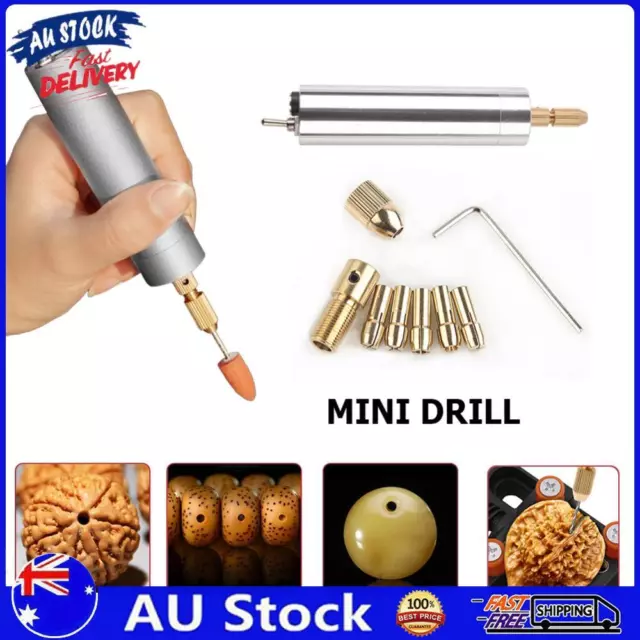 AU USB Cordless Drill Rotary Tool Portable Electric Engraver for DIY Crafts