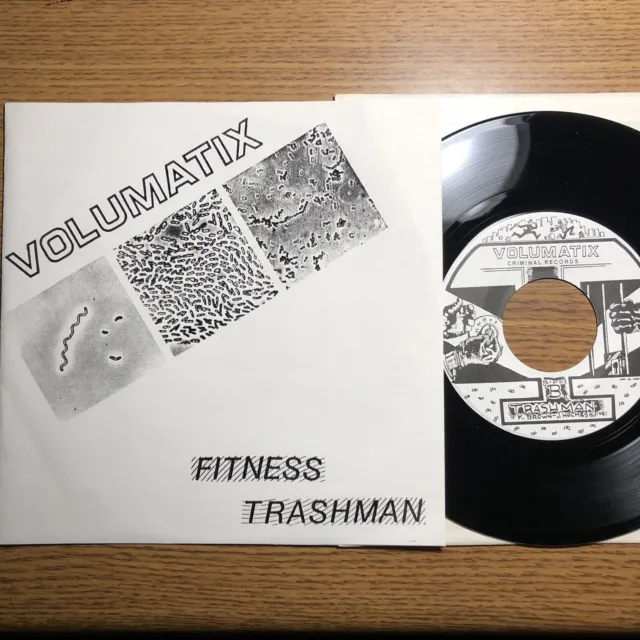 VOLUMATIX 45 Fitness / Trashman 1981 Private Outsider Texas No-Wave KBD Weirdo