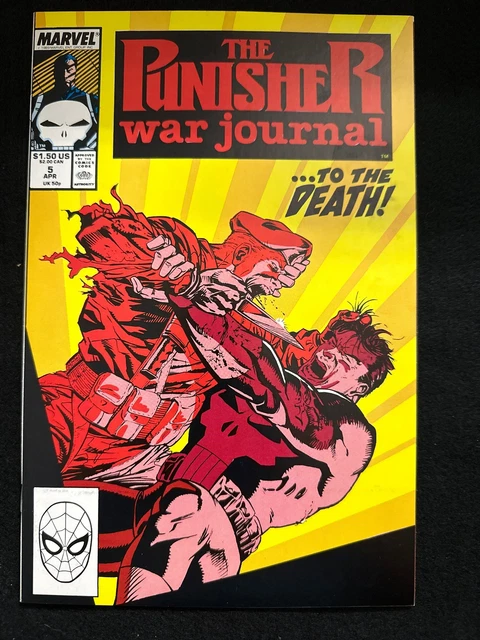 The Punisher War Journal #5 (1989) NM (9.4)