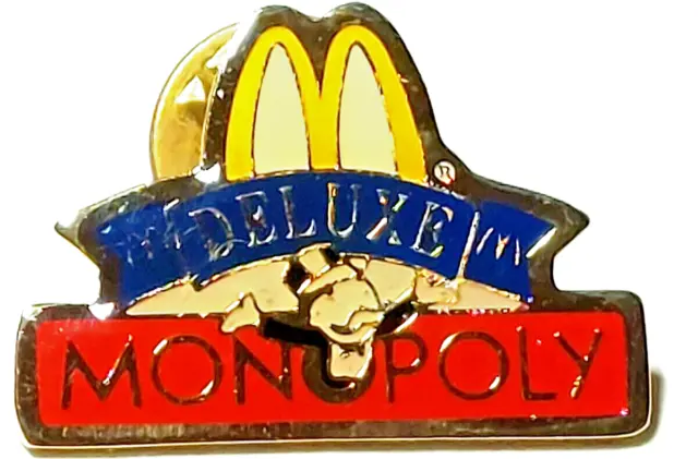 McDonalds DELUXE Monopoly Lapel Pin (070423)