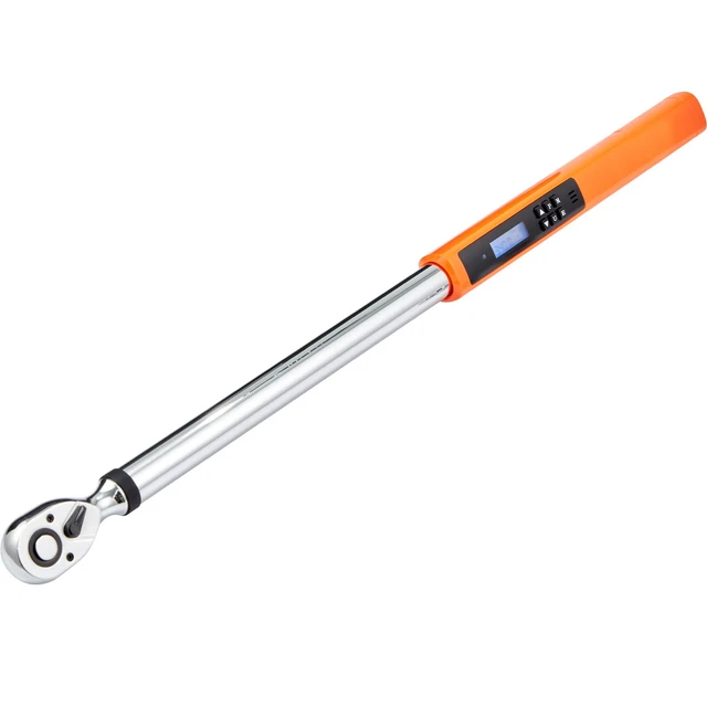 DIGITAL TORQUE WRENCH Adjustable Torque Wrench 1/2" Drive 25-250 ft.lb ...