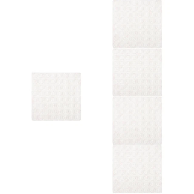 128 Partículas Parachoques Puerta Transparente Parachoques Antideslizante Gel de sílice