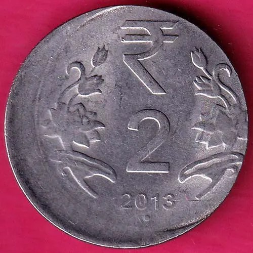 “ERROR” republic india 2013 two rupee rare coin  #HL8