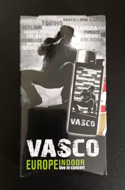 Scatola Smoking Vasco Rossi Pacchetto Pacco Set Accendino Cartine Lunghe Filtri