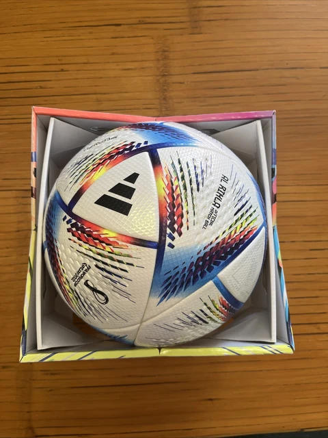 ADIDAS AL RIHLA Pro Official Match Ball Qatar 2022 World Cup Soccer ...