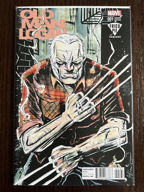 OLD MAN LOGAN #1 Fried Pie Lemire Variant NM - HTF 1st Print Marvel Comics