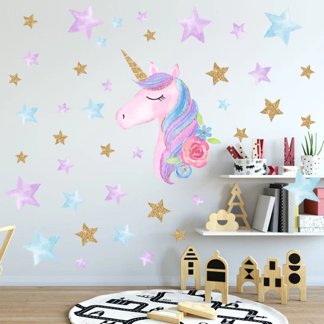 2 pezzi adesivi murali neri set di ornamenti per la decorazione della