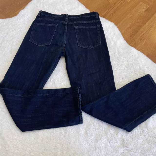 Helmut Lang Relaxed Tapered Dark Denim Blue Jeans Size 29 Women’s 2