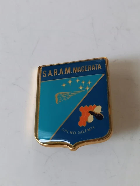 Distintivo  Saram Macerata   Aeronautica Militare