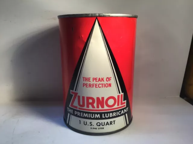 Vintage Zurnoil Can Oil Rare Metal gas rare sign Handy Gulf Sinclair Texaco Whiz