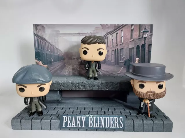 Peaky Blinders Funko Pops. 2 Tier Display